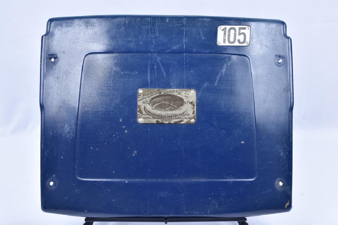 Atlanta Fulton County Stadium Seat Back #105 (1 of 2)