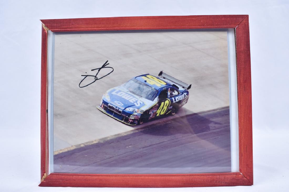 Jimmy Johnson Autographed Photo Lowes COA (1 of 2)