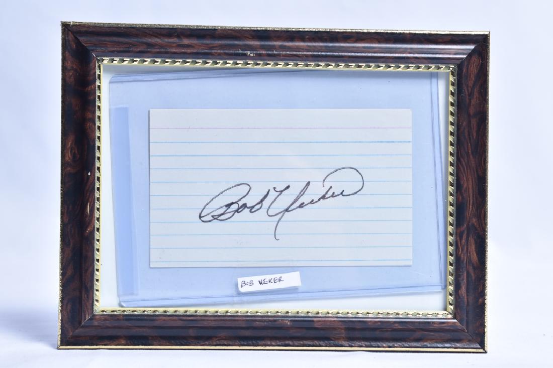 Bob Uecker Signature Mr Baseball Major League (1 of 1)