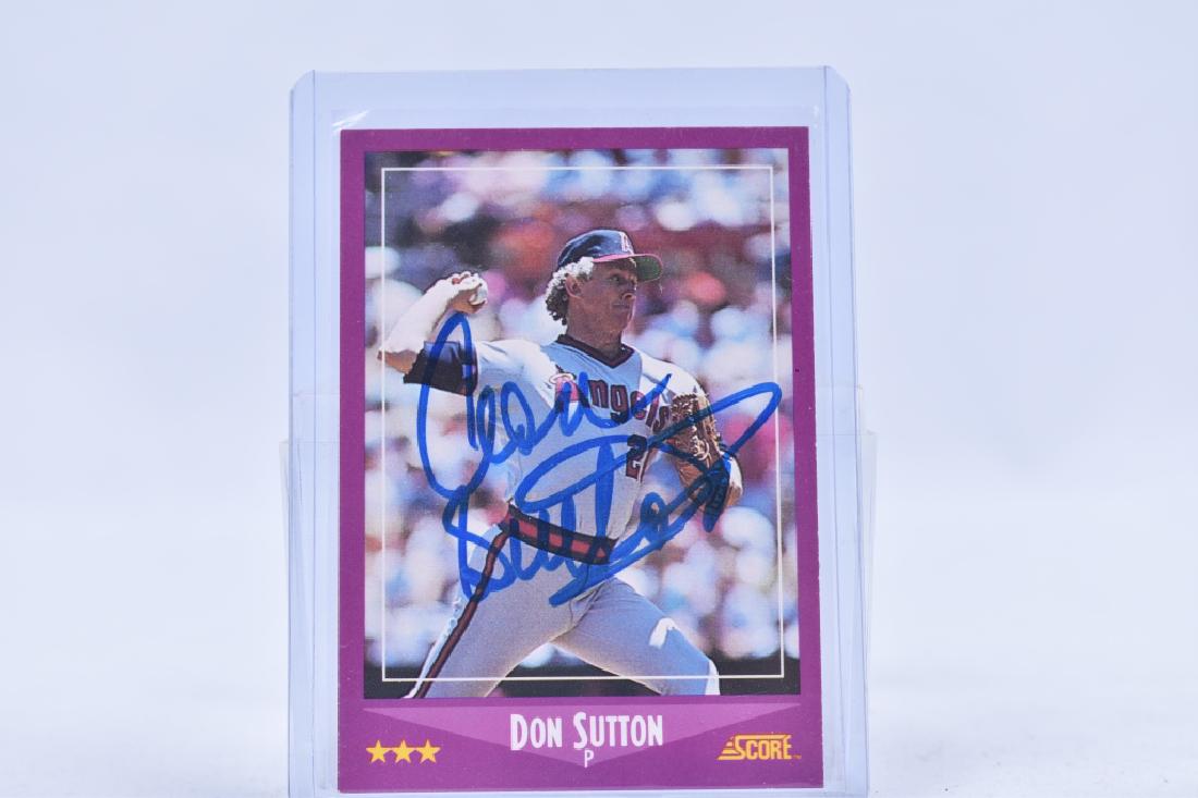Don Sutton California Angels Autographed Card (1 of 1)