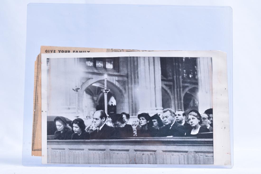 AP Photo Babe Ruth Family with Article: AP Photo Babe Ruth Family with Article