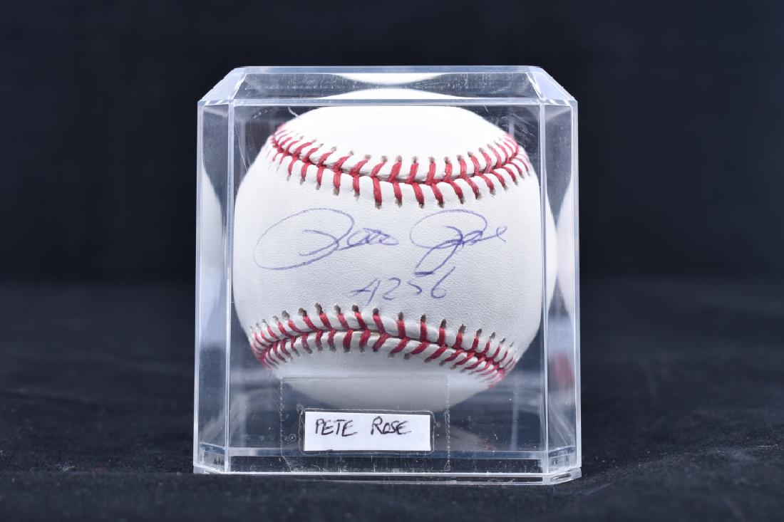 Pete Rose Autographed Baseball (1 of 1)