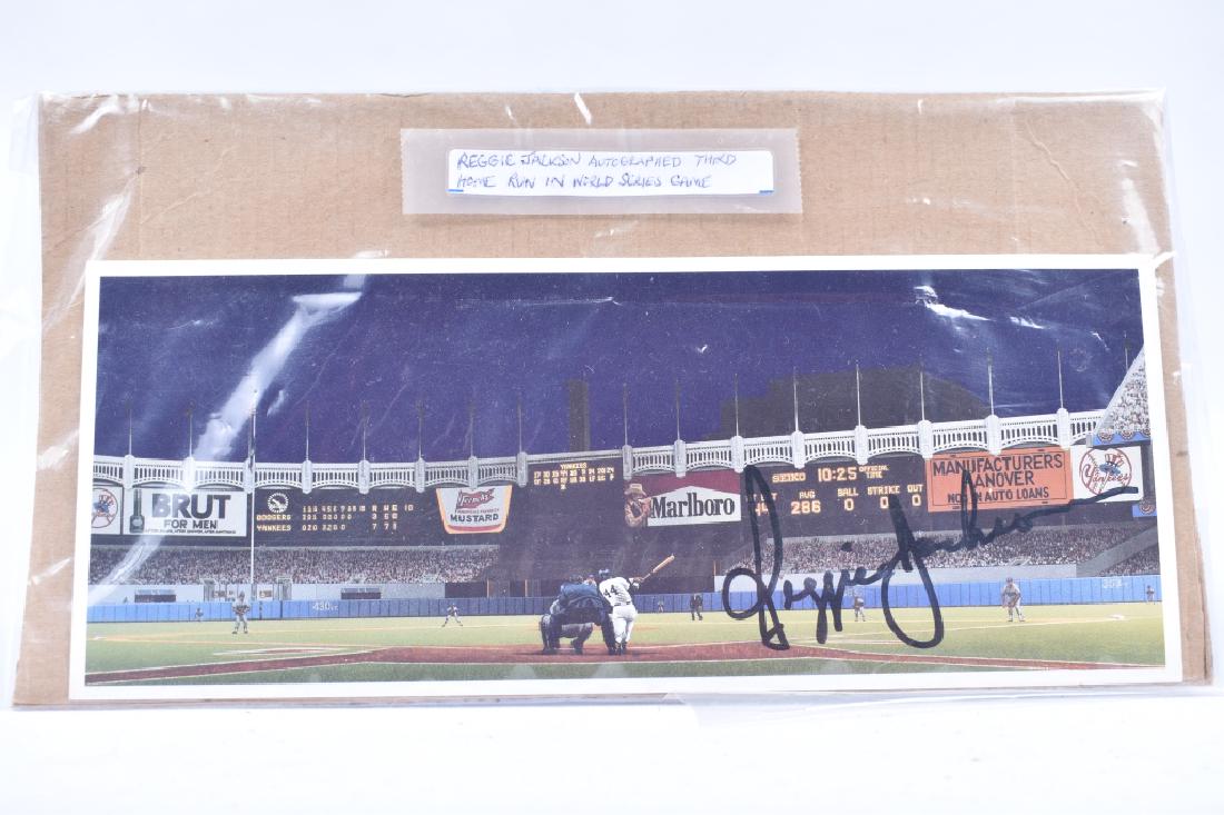 Reggie Jackson Signed World Series (1 of 1)