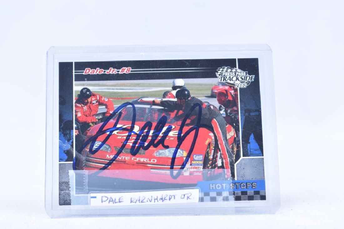 Dale Earnhardt Jr. Autographed Card: Dale Earnhardt Jr. Autographed Card