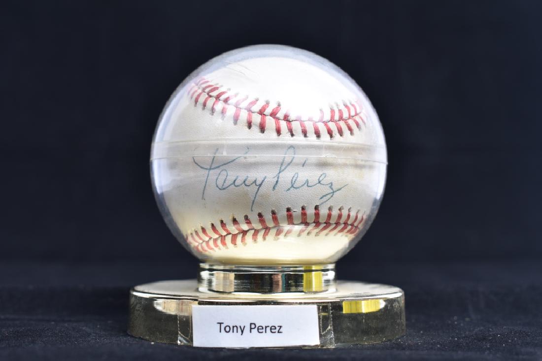 Tony Perez Autographed Baseball (1 of 1)