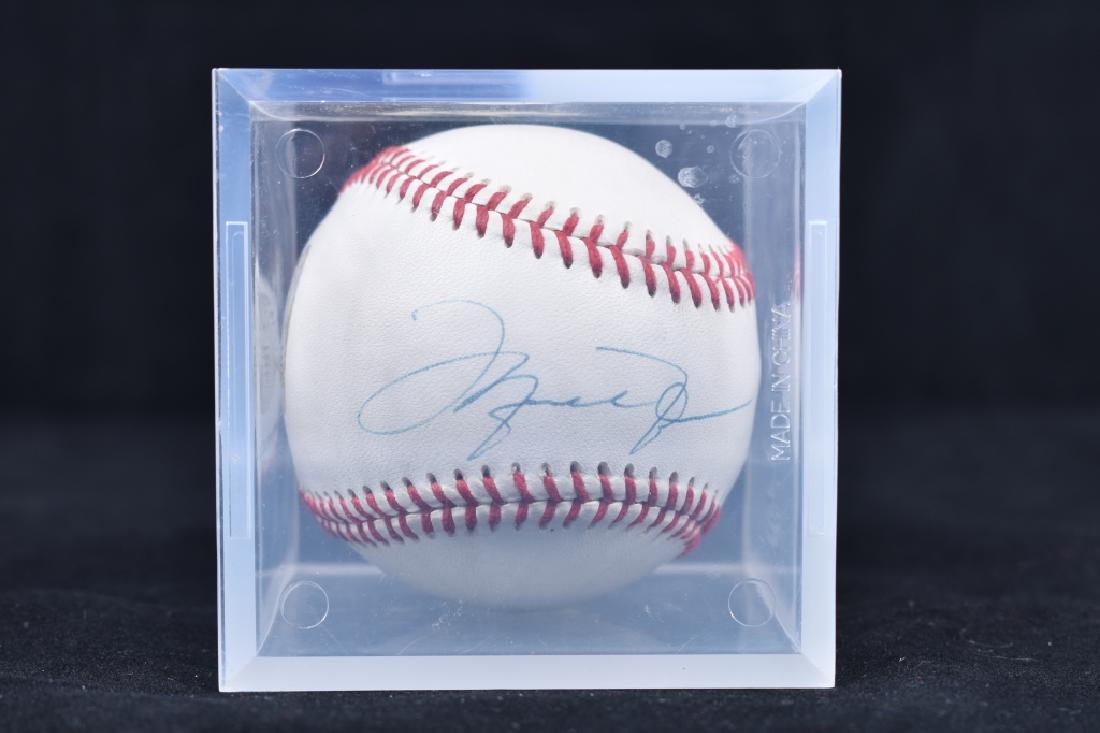 Michael Jordan Signed Baseball w/ COA (1 of 2)