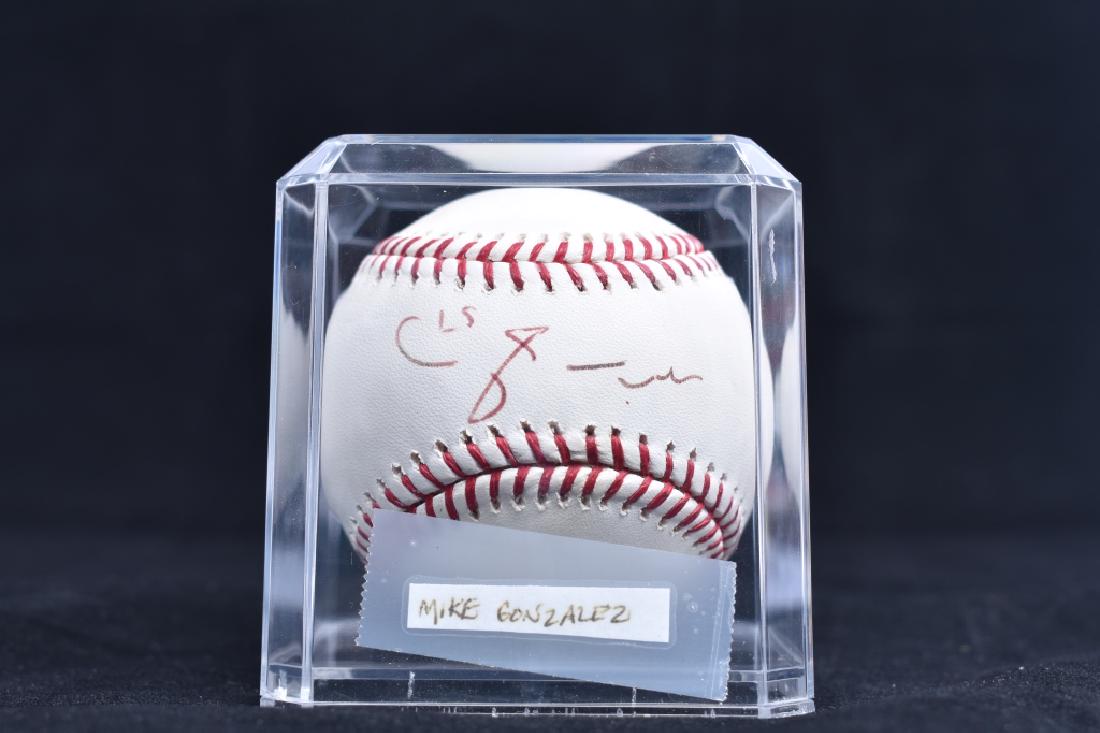 Mike Gonzalez Autographed Baseball (1 of 1)