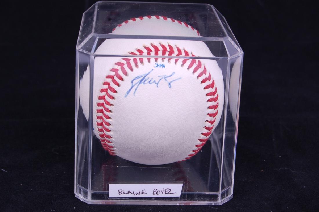 Blaine Boyer Autographed Baseball (1 of 1)