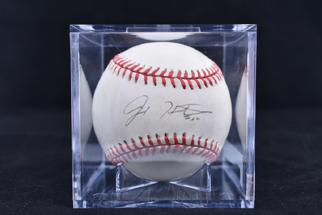 Josh Hamilton Autographed Baseball COA (1 of 2)