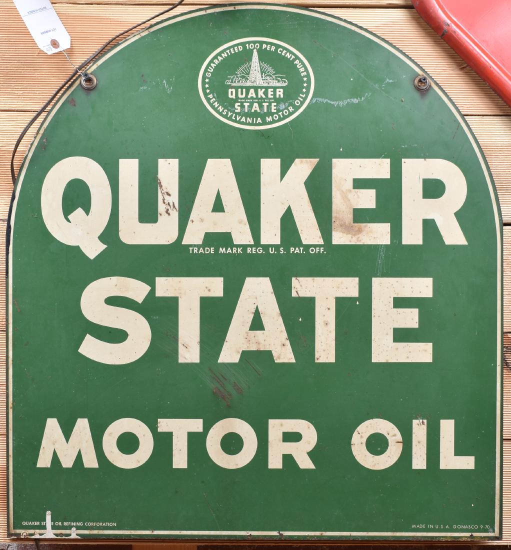 Quaker State Tombstone Sign (1 of 3)