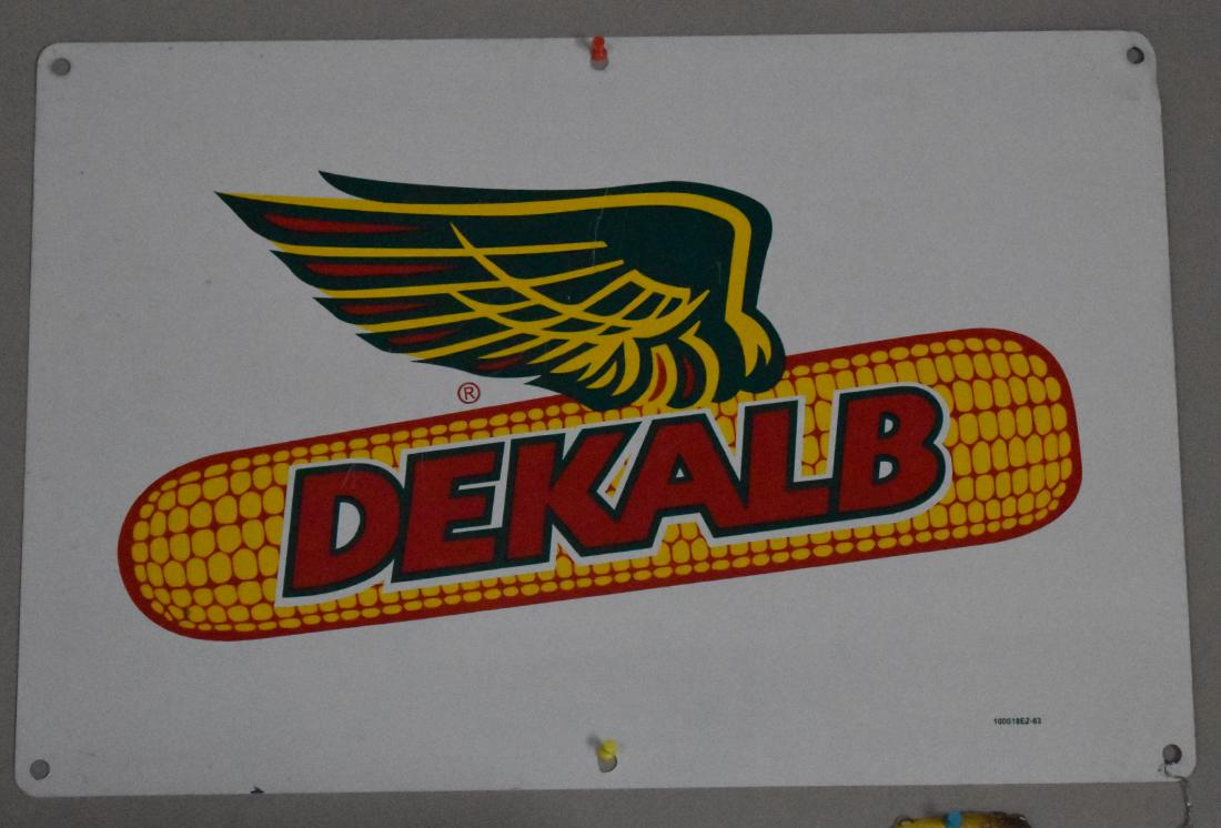 Dekalb Corn Metal Sign Double Sided (1 of 1)