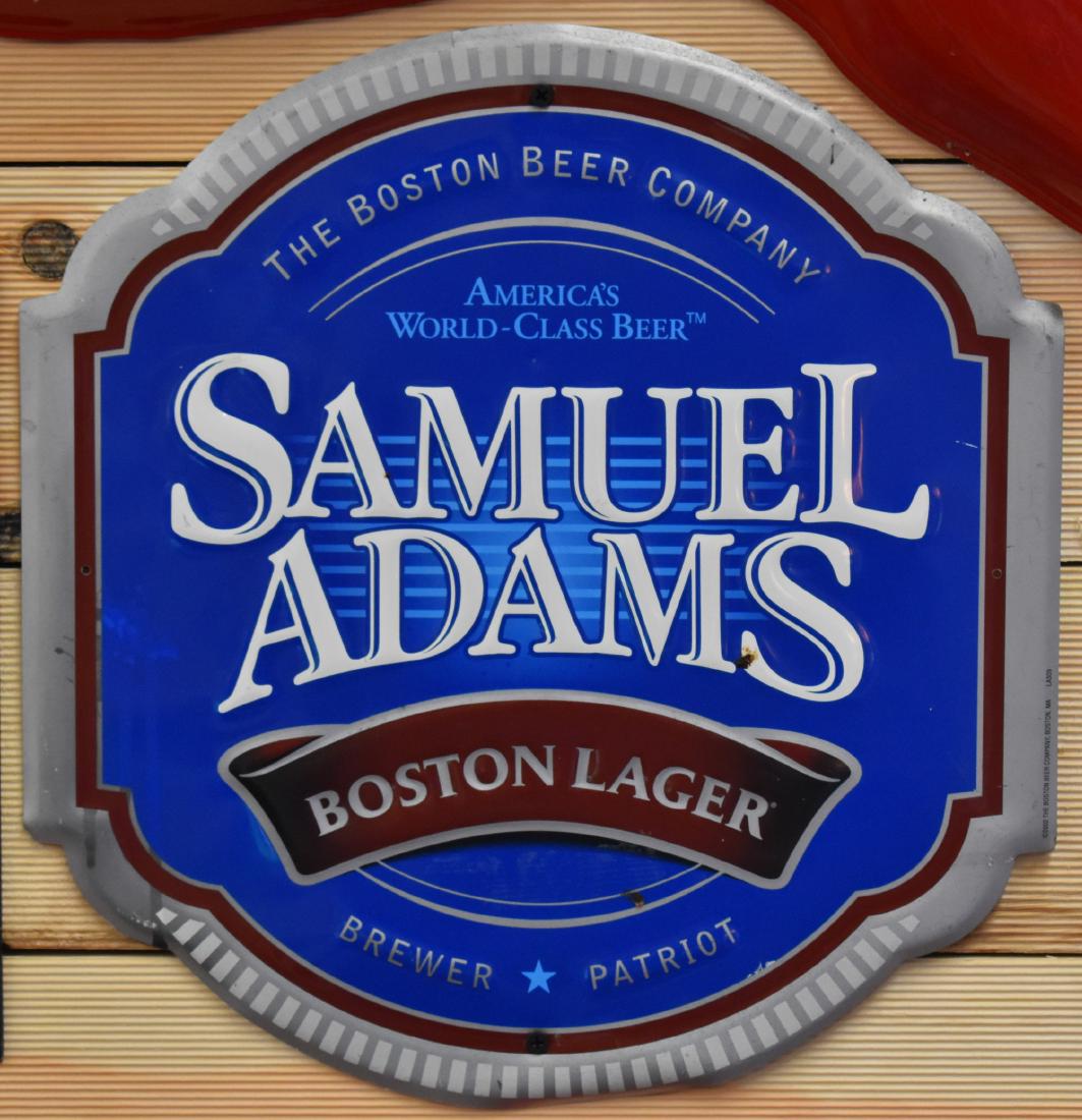 Samuel Adams Boston Lager 2002 Sign: Samuel Adams Boston Lager 2002 Sign SIZE: 15" x 16"