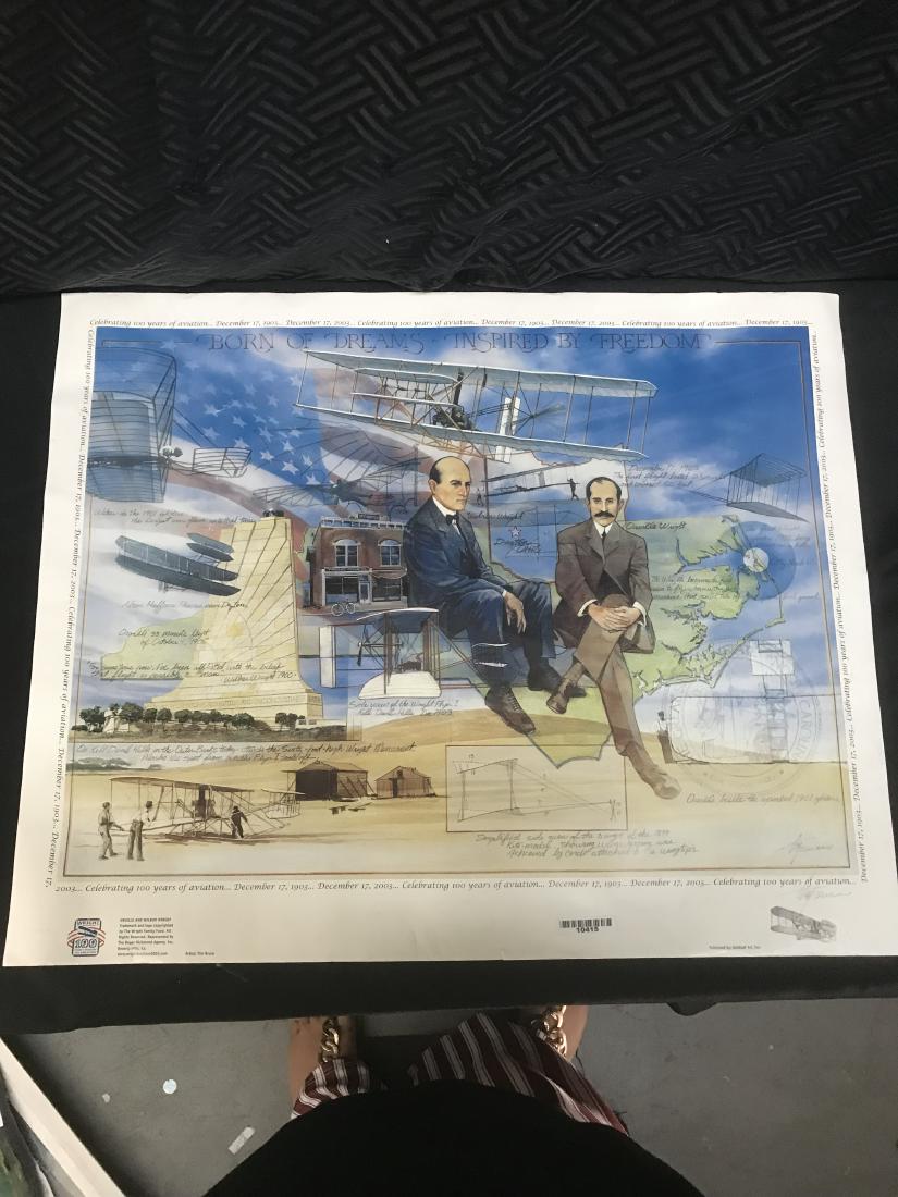 Signed Art Orville and Wilbur Wright (1 of 11)