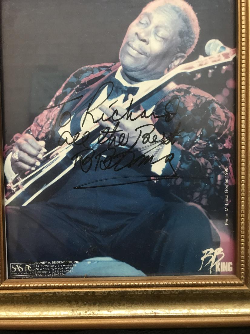 Autograph and Personalization of BB King & Lucille (1 of 7)