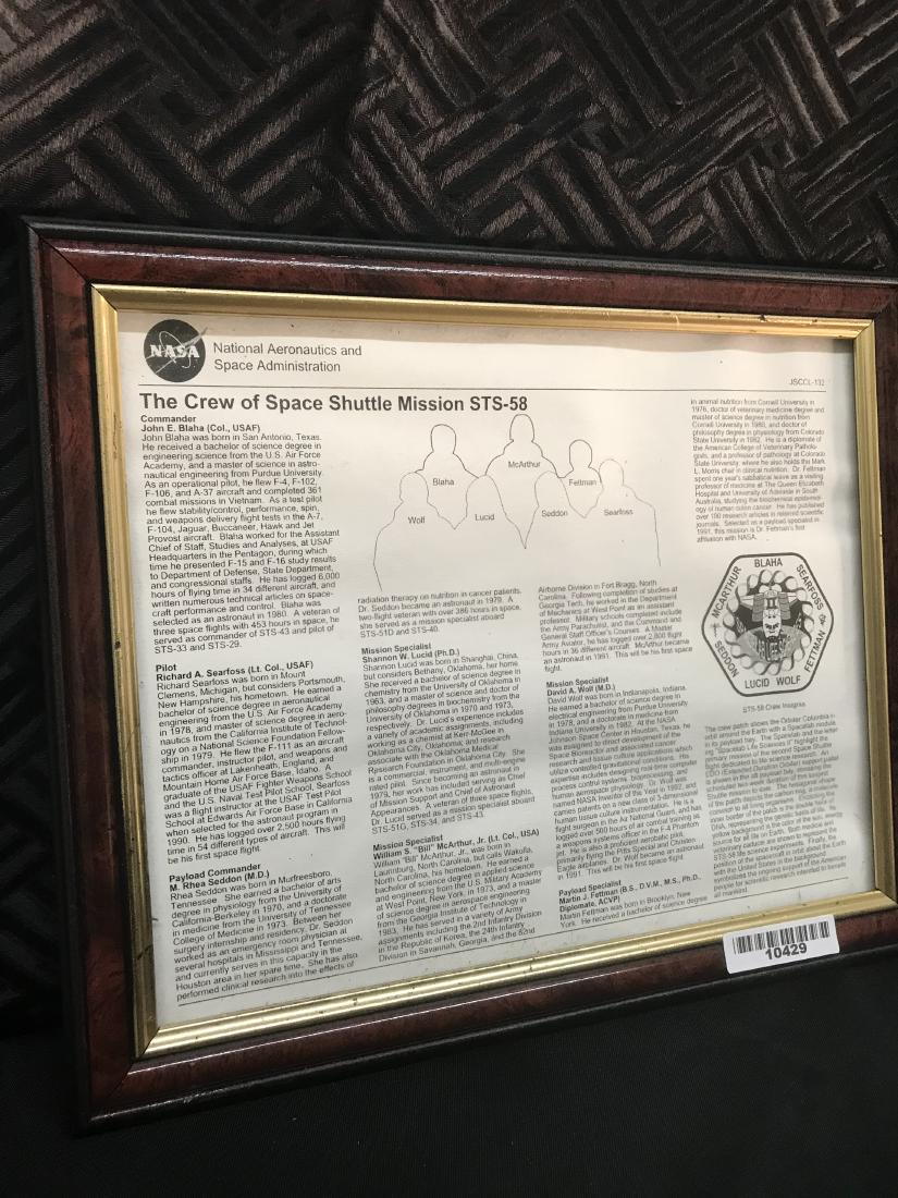 NASA Space Shuttle Crew Biographies (1 of 5)