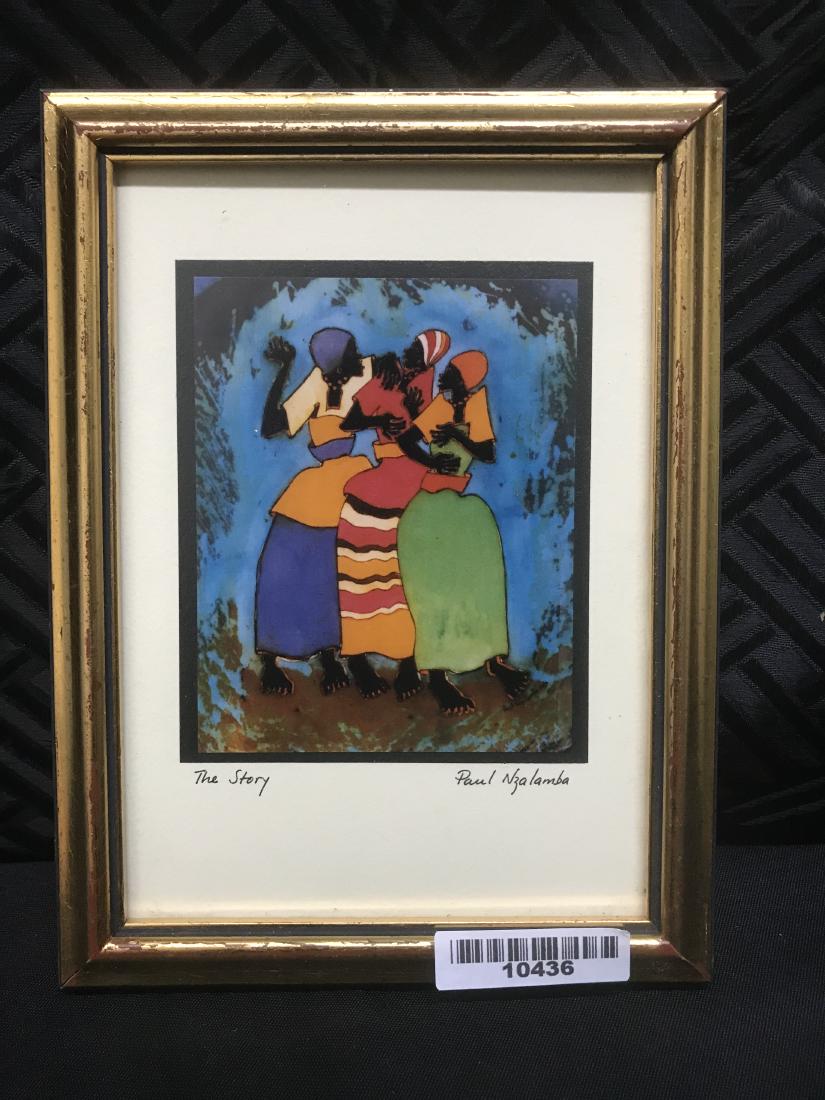 Signed Framed The Story by Paul Nzalamba (1 of 6)