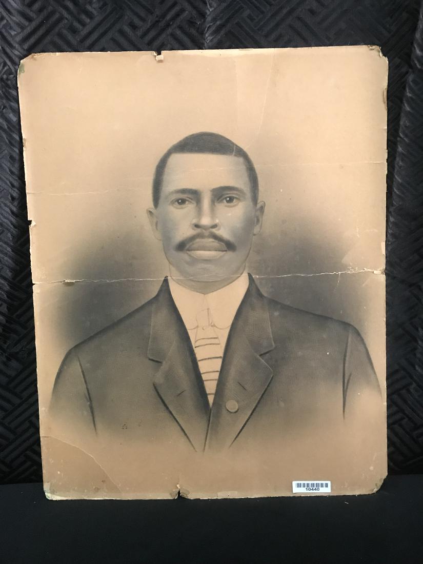 African American Man Portrait on Illustration Board (1 of 8)