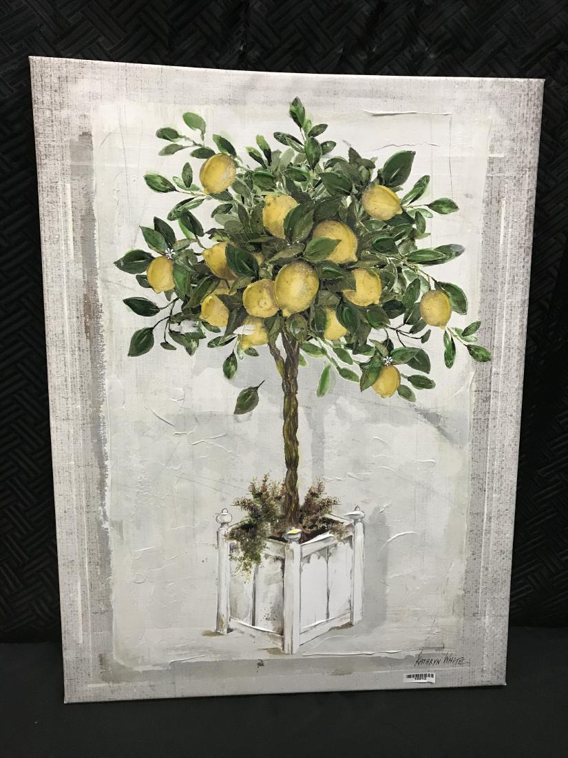 Kathryn White Lemon Tree Signed Nov 04 2018 Deal Hunter Kathryn White Lemon Tree Signed Nov
