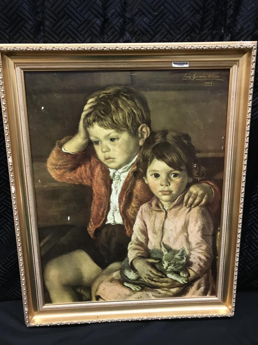 Luis Garcia Oliver 1944 Signed I am a Child (1 of 6)