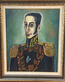 unknown soldier portrait painting