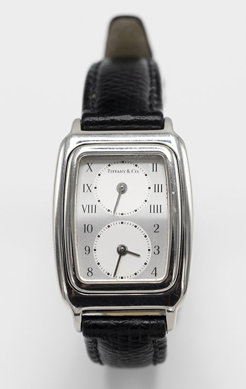 A Tiffany & Co. stainless steel wristwatch (1 of 1)