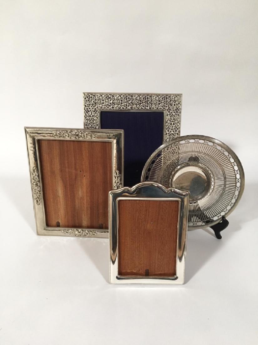 A Del Conte pierced sterling picture frame (1 of 4)