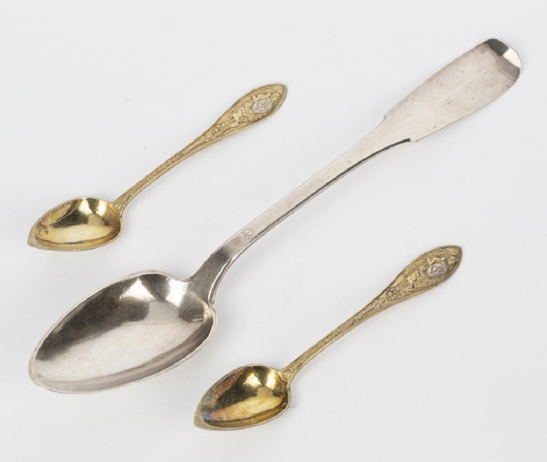 A French provincial 950 standard silver spoon (1 of 3)