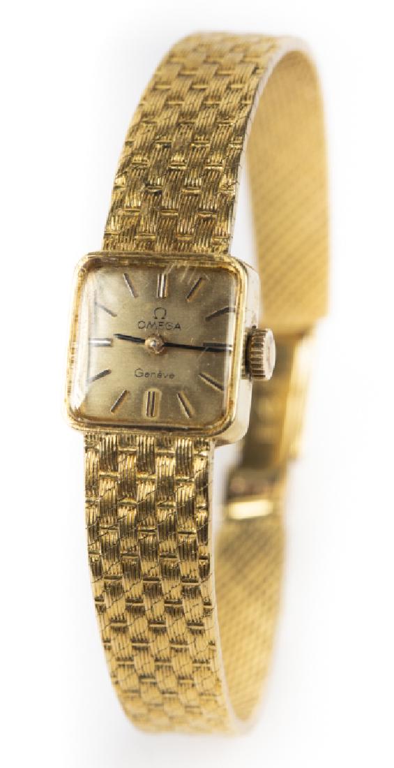 A n Omega Geneve, 18k yellow gold ladies watch (1 of 4)