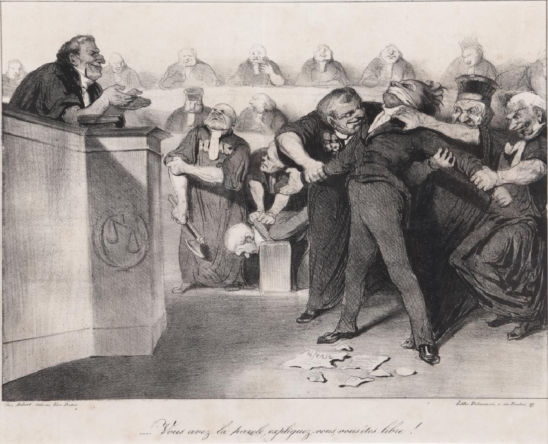 Honore Daumier (French, 1808 -1879) (1 of 8)