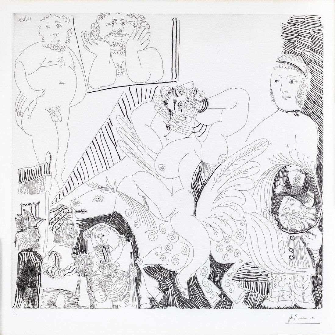 Pablo Picasso (Spanish/French, 1881-1973) (1 of 7)