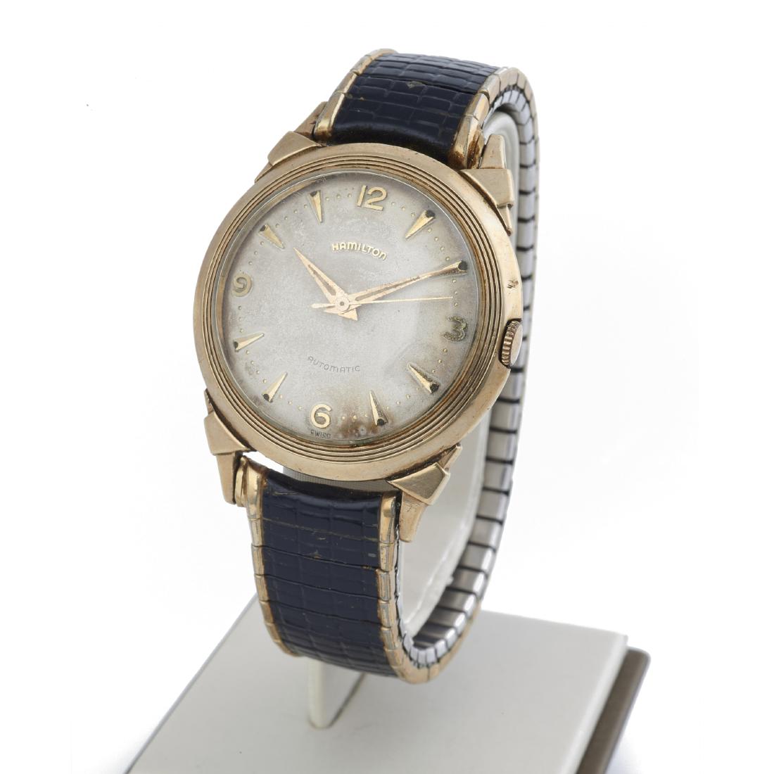 A gent's Hamilton gold-filled wristwatch (1 of 3)