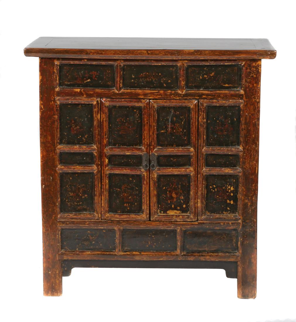 An Asian lacquer panel side cabine (1 of 4)