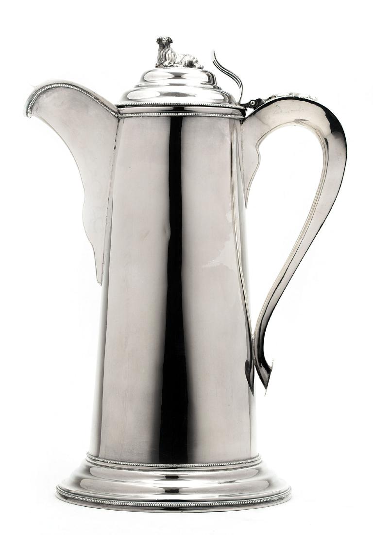 A coin silver tall tankard altered to a pitcher (1 of 5)