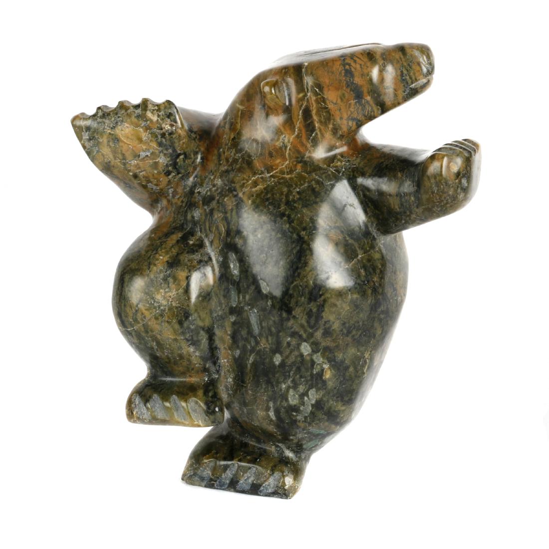 Inuit stone dancing bear (1 of 6)