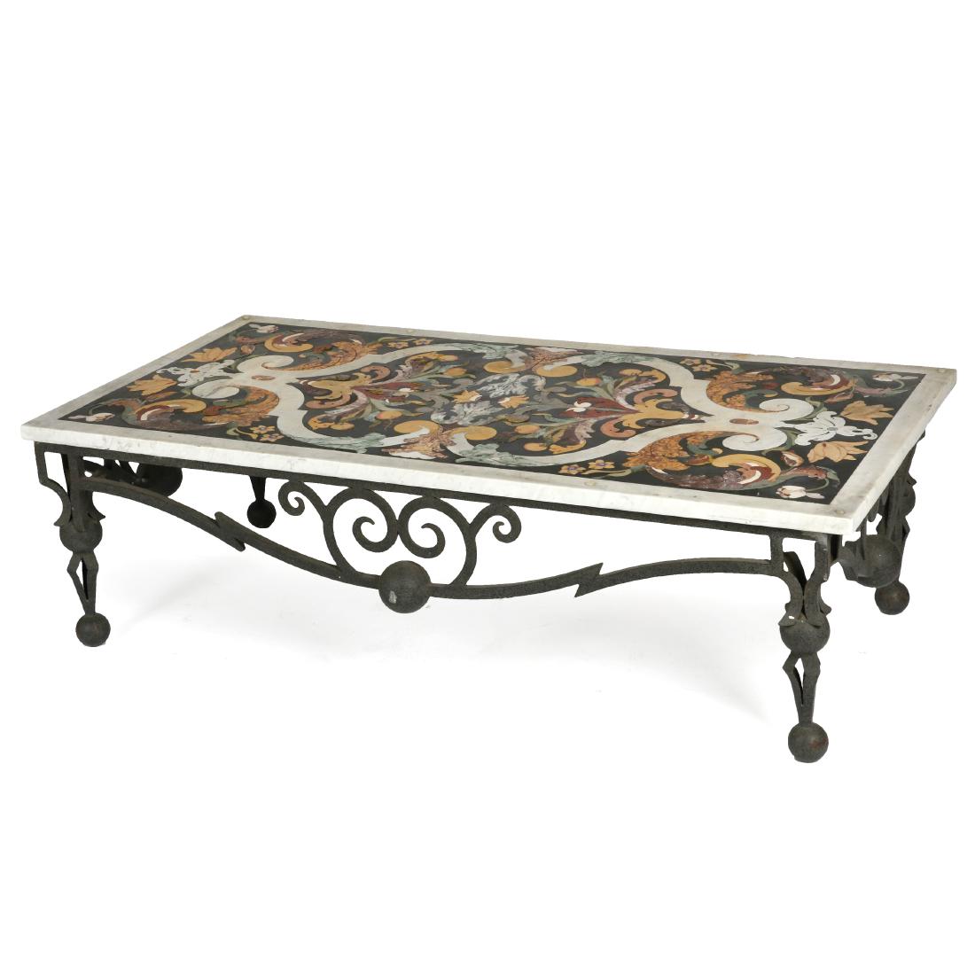 Pietra dura cocktail table (1 of 7)