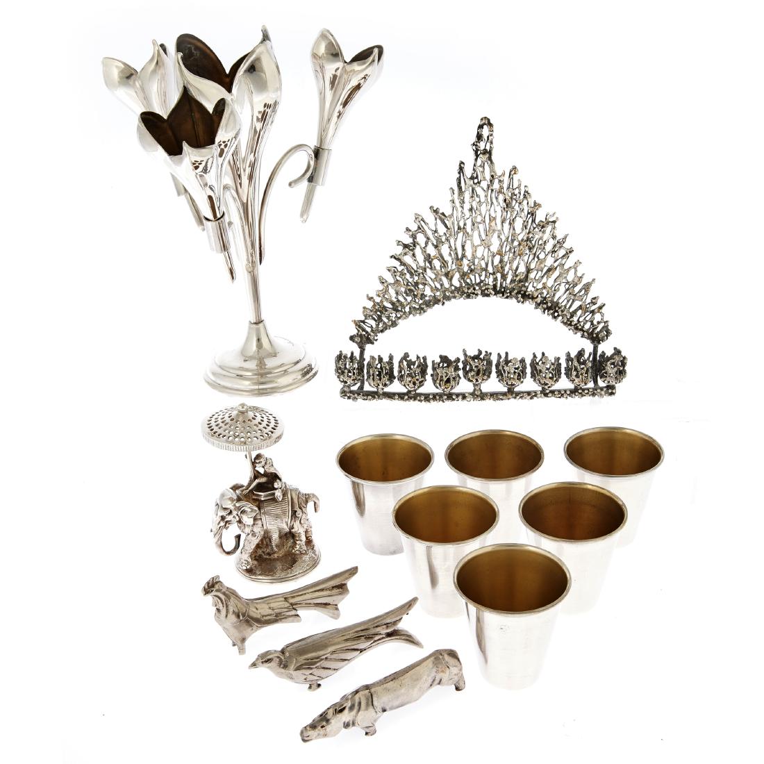 A group of plated items (1 of 3)