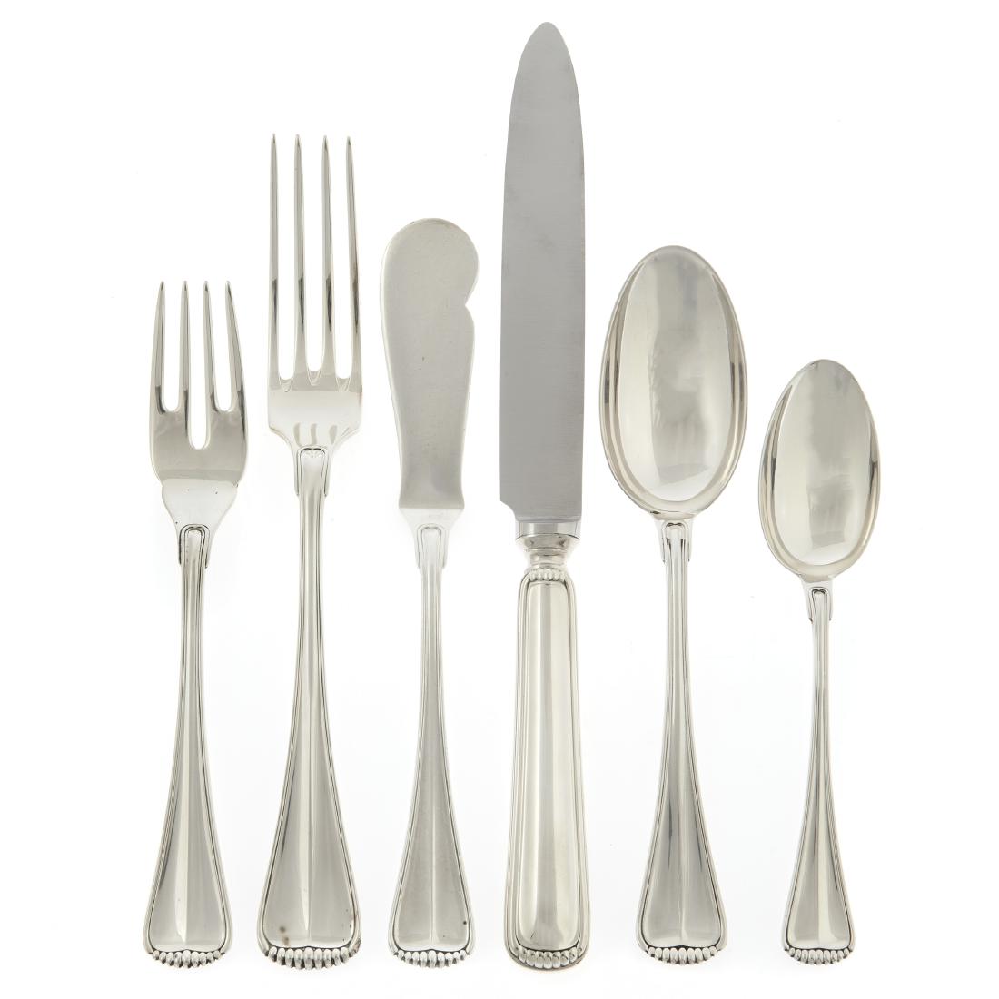 Buccellati sterling silver "Milano"  flatware service (1 of 3)