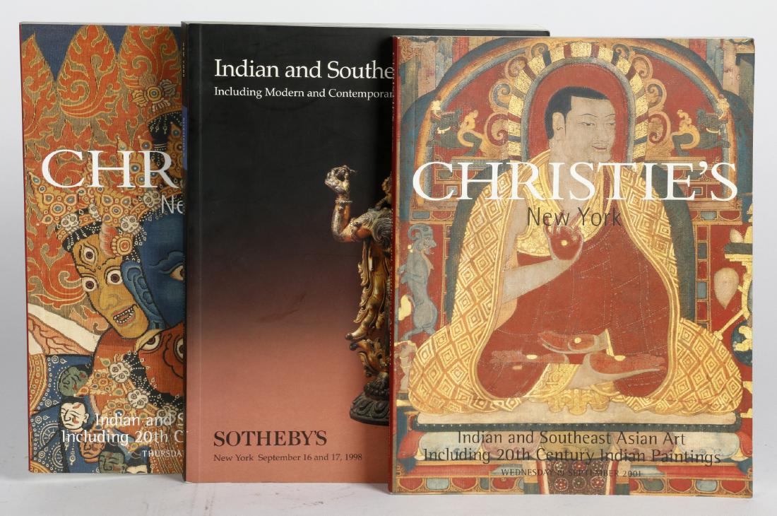 A collection of auction catalogs on Buddhist art (1 of 2)