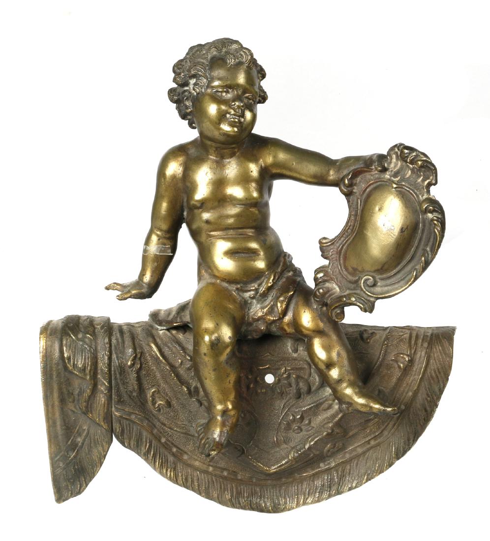 Gilt bronze architectural element (1 of 4)