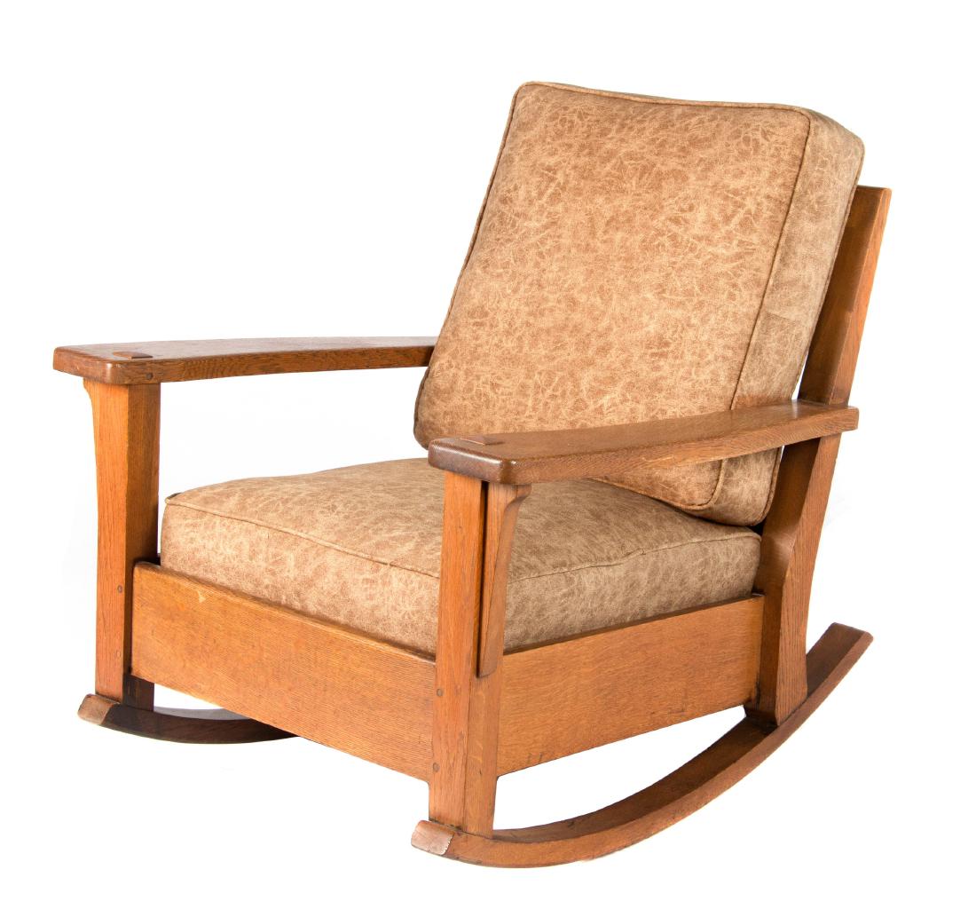 A Limbert oak Rocker (1 of 5)