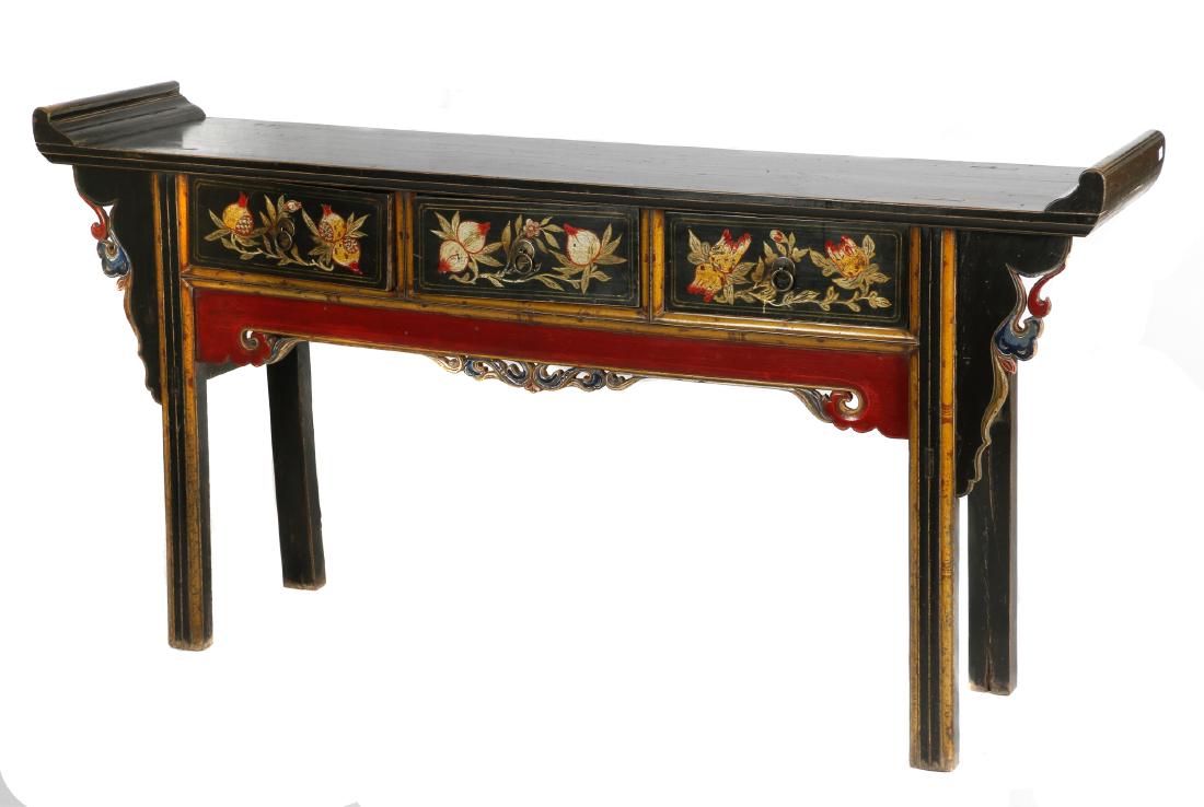 A Chinese console table (1 of 6)