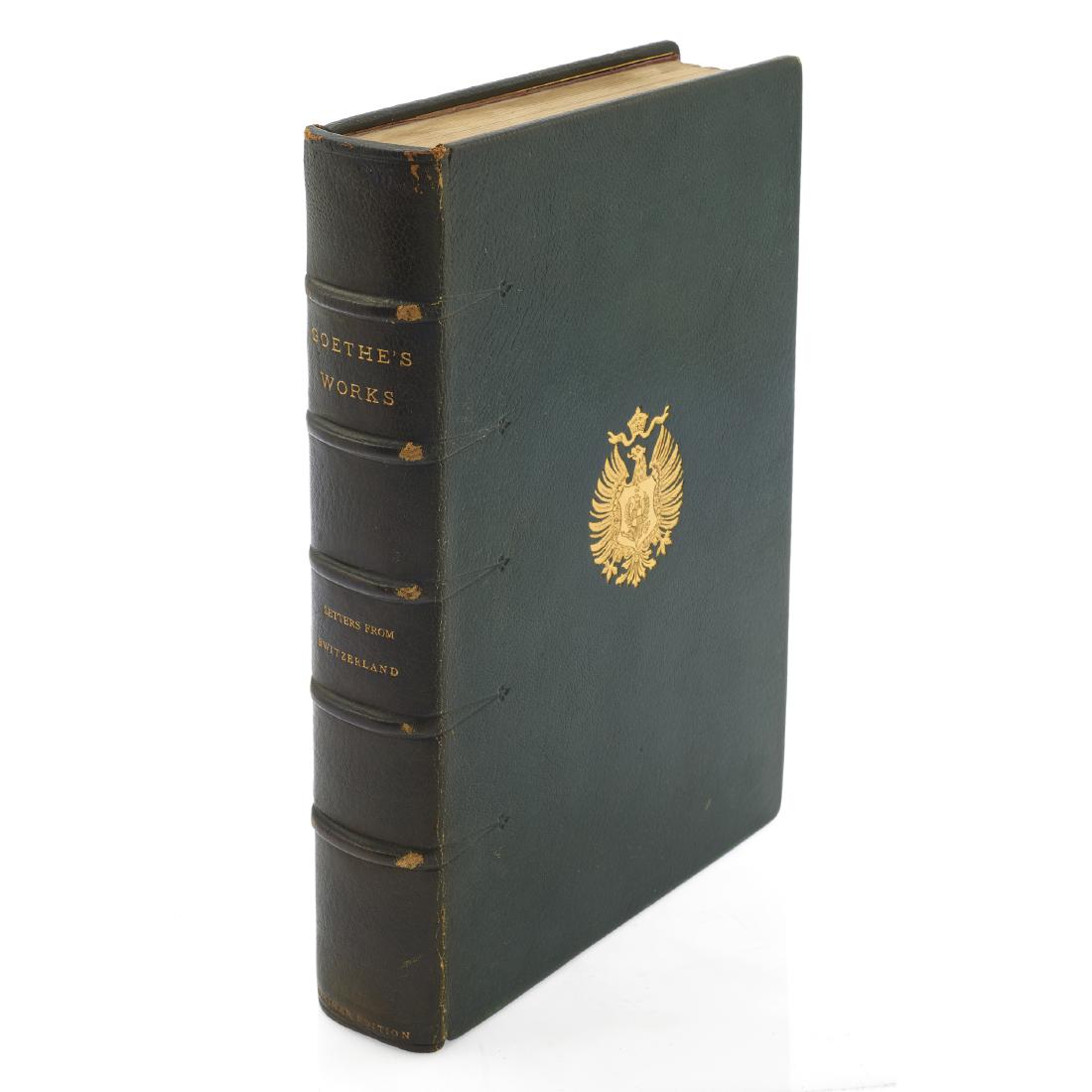 GOETHE, JOHANN WOLFGANG VON. Works. (1 of 7)