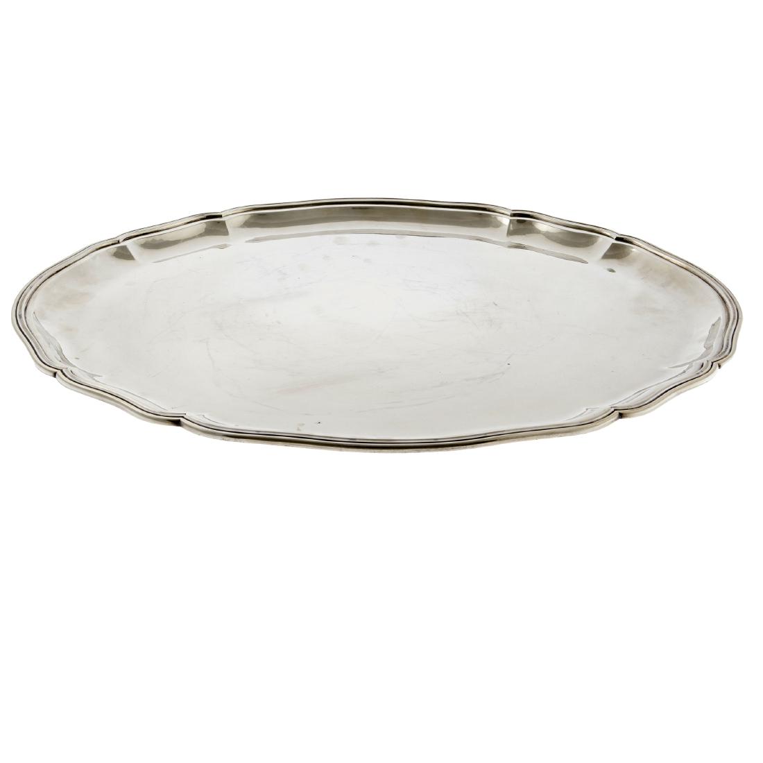 A Buccellati sterling silver serving platter (1 of 3)