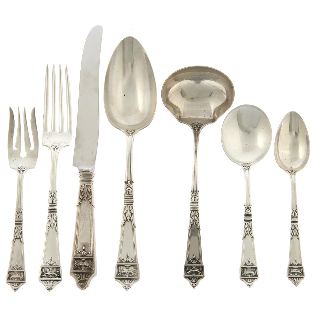 Gorham sterling silver flatware in "Landsdowne" (1 of 3)