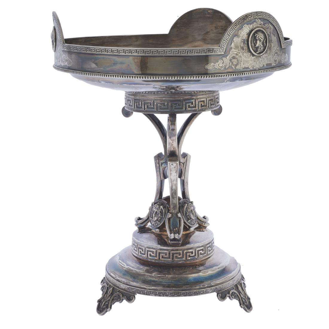 A Neoclassical style silver-plate centerpiece (1 of 7)