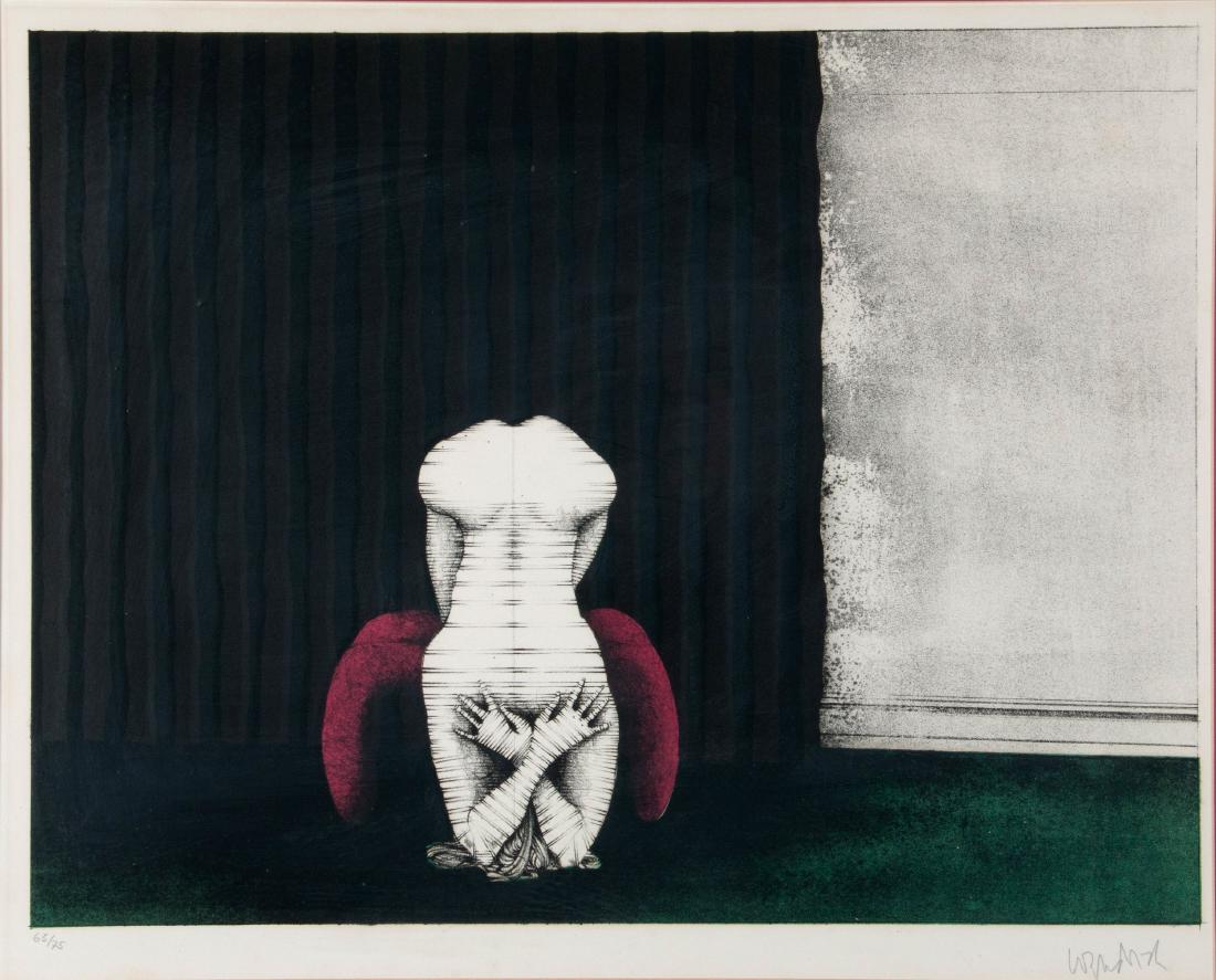 Paul Wunderlich (German 1927-2010) lithograph (1 of 5)