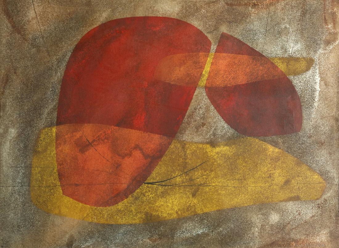 Fred Herschleb (American, 20th century) Mixed media (1 of 6)