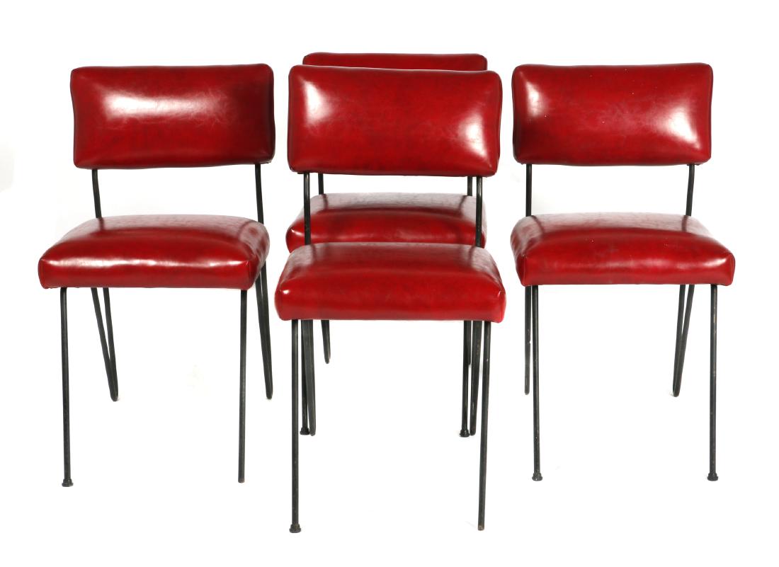 Set of 4 Dorothy Schindele mid century chairs (1 of 5)