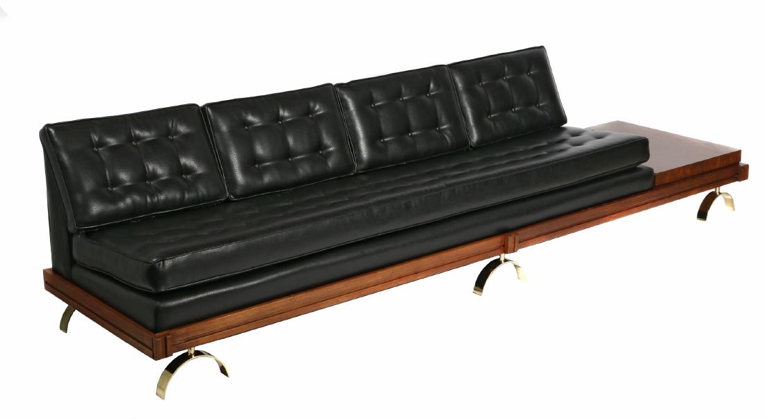 Martin Borenstein leather sofa (1 of 3)