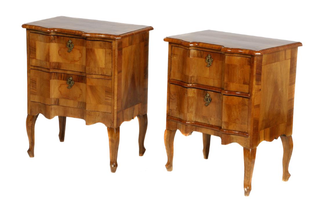 Pair of Biedermeier side tables (1 of 7)